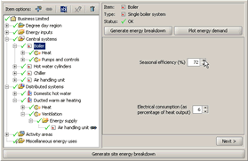 BizEE Pro has options for modelling a wide range of systems